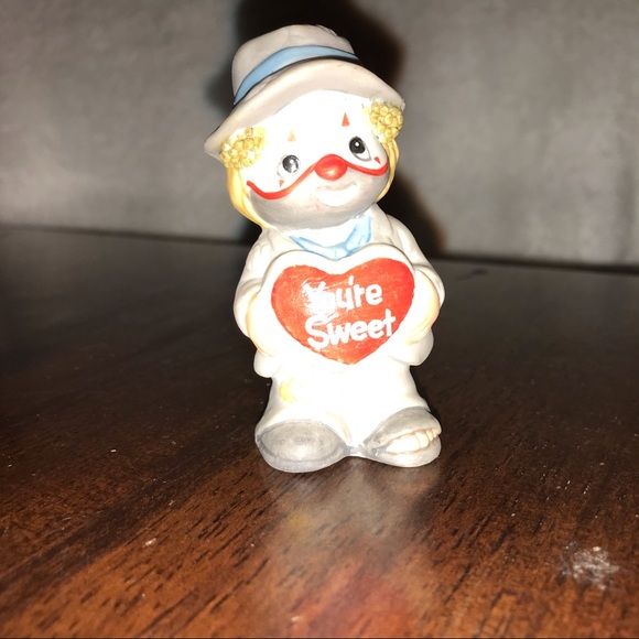 Enesco Li’l Vagabond Ceramic Clowns Set of 5 - Picture 4 of 13